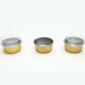 Nhôm lá nướng ly dùng một lần in bánh khuôn container với nắp - Product Image 3