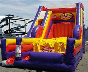 Inflable <span class=keywords><strong>Cliff</strong></span> Jump adultos y niños deportes de calidad Stunt Jumping calidad bolsa de aire alfombra de aterrizaje - Product Image 2