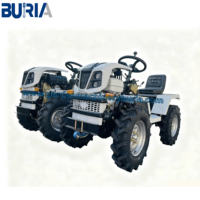 Traktor Mini Pertanian Multifungsi 18 HP 4WD Berkualitas Tinggi Baru Murah dari Pabrik Cina dengan Gearbox