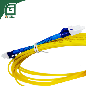 Câble de raccordement fibre optique GETEKnet SC/APC 2m <span class=keywords><strong>SM</strong></span> LSZH, cordon de brassage fibre optique SC/OM2 <span class=keywords><strong>SM</strong></span> G657B3 LSZH, ligne de production de jumpers fibre optique - Product Image 2