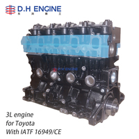 Bloc moteur diesel 3LE de qualité supérieure, 4 cylindres, pour Toyota Hilux Hiace Land Cruiser Prado 4Runner
