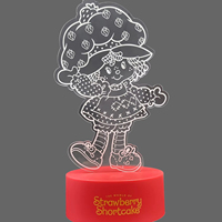 LAMPE ILLUSION SHORTCAKE FRAISE