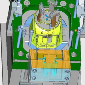 Đồ dùng nhà bếp khuôn Nhà cung cấp nhựa máy ép trái cây máy ép trái cây tiêm khuôn Maker