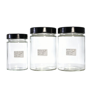 Botellas de Vidrio para Licor a <span class=keywords><strong>Precio</strong></span> de Fábrica para Miel, Mermelada de Fresa, Granos Mixtos, Granos de Café con Grabado Láser - Product Image 5