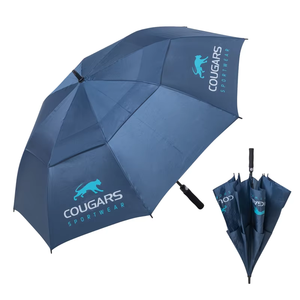 <span class=keywords><strong>Parapluie</strong></span> de golf personnalisé de haute qualité avec logo, coupe-vent, double couche, 30 pouces, pour homme - Product Image 1