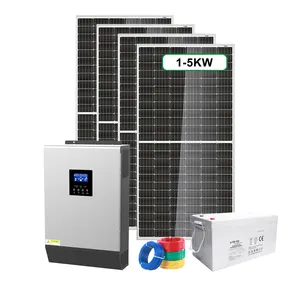 200KW 3000Wt 48V Off Grid regolatore di batteria solare sistema di energia solare per la casa/5000W 100KW 50KWh casa sistema di energia solare