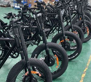 Bicicleta eléctrica Ridstar Q20pro, 2000W, 52V, motor dual, batería dual, Ebike Fat Tire, bicicleta eléctrica de montaña, carretera de tierra, motocicletas - Product Image 6