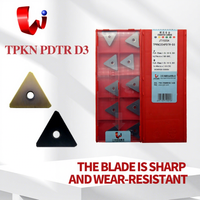 Plaquettes en carbure JXTC TPKN TPKN 2204PDTR JT4025 pour tournage CNC, outils de coupe pour acier et acier inoxydable