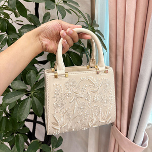 Borsa da donna nuova moda Cheongsam borsa a <span class=keywords><strong>tracolla</strong></span> bianca da sposa da sposa borsa a mano - Product Image 3