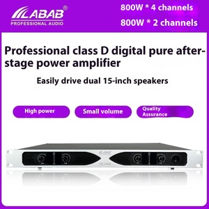 Amplificador de Potencia Digital de Alta Potencia, Nuevo Modelo de Laboratorio Alemán, Altavoz de Barra Activo/Pasivo de Cuatro Canales y Dos Canales para Uso en Exteriores - Product Image 4