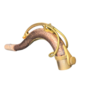 イースタンミュージックマーティンスタイルアンラッカーハンドハンマーコテナサックスネック - Product Image 2