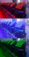 Projecteur de scène à faisceau mobile Matrix, DMX512, éclairage de scène disco, 5x5 LED, éclairage de scène DJ