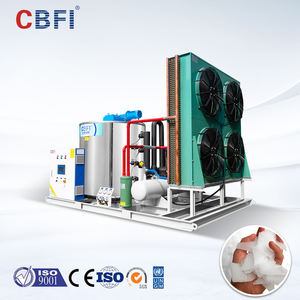 8 Tonnen industrielle Meersalz Wasser Flocke Eismaschine Maschine Schneeflocke Eis Herstellung Flocke Eismaschine Preis für Fisch Meeres früchte Markt - Product Image 3