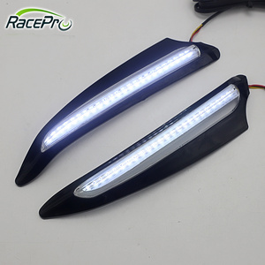 RACEPRO Kit de señal de giro de luz LED embellecedor de ventilación con luz delantera para motocicleta HONDA Gold Wing <span class=keywords><strong>F6B</strong></span> GL1800 2018 2019 2020 <span class=keywords><strong>2021</strong></span> - Product Image 2