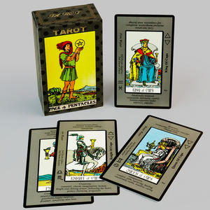 Cartas de <span class=keywords><strong>Tarot</strong></span> con Impresión Personalizada en Color Puro en Caja Premium para un Juego Completo de Cartas de <span class=keywords><strong>Tarot</strong></span> y Guía - Product Image 5