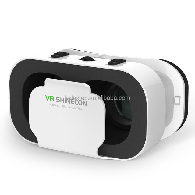 For Mobile Phone VR 3D Virtual Reality Glasses G05 Head-Mounted PMMA Optical Lens Design 3D VR Glasses