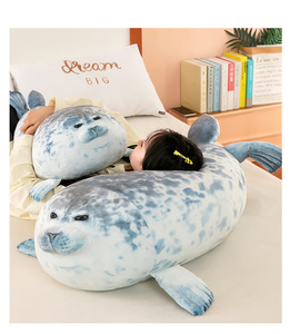 ใหม่หมอนตราประทับ <span class=keywords><strong>kaiyukan</strong></span> ยอดนิยมนุ่มตุ๊กตายัดไส้ตุ๊กตาสัตว์ตุ๊กตาพิพิธภัณฑ์สัตว์น้ำของเล่นตุ๊กตาสิงโตทะเลอ้วนตุ๊กตาหมอนสำหรับเด็ก - Product Image 3