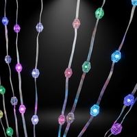 Autres guirlandes lumineuses de Noël RGB, lumières LED DMX, guirlandes de boules de cristal 3D LED, lumières de mariage pour la décoration de galerie