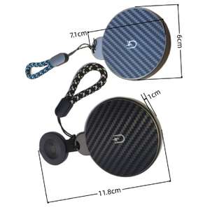 <span class=keywords><strong>Chargeur</strong></span> sans fil multifonctionnel pliable de luxe en gros 2 en 1 pour <span class=keywords><strong>iPhone</strong></span> 15 Pro Max 15W, format mini portable avec cordon P19 - Product Image 5