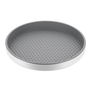 Organisateur de cuisine rotatif moderne Lazy Susan en ABS, plateau à condiments multifonction, support de comptoir autoportant - Product Image 4