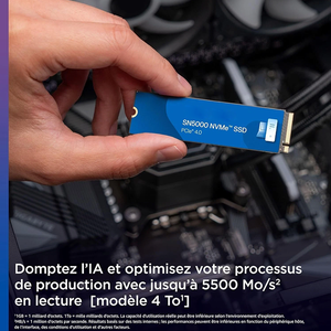 WDS400T4B0E 4TB M.2 2280 NVMe PCIe Gen4 SSD WDS400T4B0E Internal Solid State <b>Drive</b> High Performance Supplier - Product Image 3