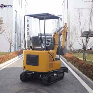 Mini máquina excavadora pequeña de alta calidad Tipo de oruga hidráulica para la venta Excavadora remolcable - Product Image 2