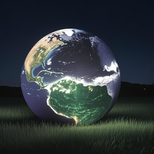 매장 및 파티용 거대 옥외 행사 풍선, 광고용 행성 및 달 모양의 공기주입식 애드벌룬 (송풍기 포함) - Product Image 5