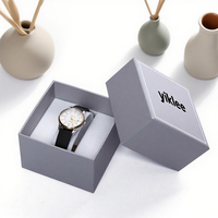 Caja de regalo premium para reloj con impresión personalizada, caja de regalo para reloj de negocios, caja de regalo para reloj para hombre