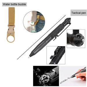 Thiết bị chiến thuật 9 trong 1 cho ngoài trời túi màu đen Kit Viện trợ đầu tiên cho cắm trại Survival kit cắm trại yếu tố cần thiết - Product Image 3