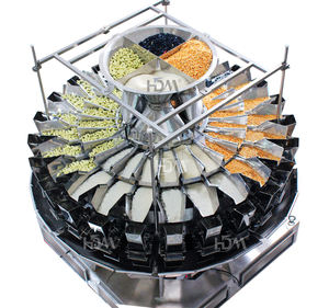 अनाज पॉपकॉर्न बीन के लिए वर्टिकल पाउच पैकिंग मशीन स्वचालित मल्टीहेड वेगर, प्रयुक्त मल्टीहेड वेगर ब्लेंडिंग मशीन - Product Image 2