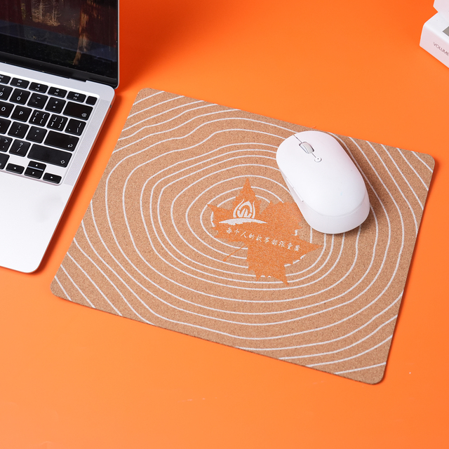 Customizable Logo Printed Mouse Pad Full-Color Sublimation Printing Non-Slip Eco-Friendly Natural Rubber Base Textile Material