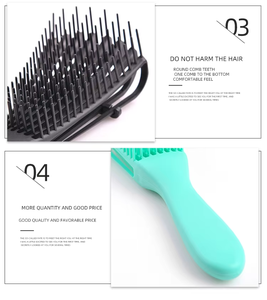 <span class=keywords><strong>Brosse</strong></span> à cheveux ronde en gros avec picots en plastique, <span class=keywords><strong>brosse</strong></span> à coiffer les cheveux au laser pour le séchage à domicile et les outils de barbier - Product Image 4