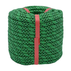Solid Braided Polyester Rope 10mm 12mm 14mm 16mm 18mm Diameter Fire Rescue Mountaineering Safety Rope Static Climbing Rope