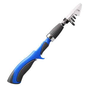 Usine <span class=keywords><strong>pas</strong></span> <span class=keywords><strong>cher</strong></span> 1.2m 1.4m coulée canne à pêche télescopique et moulinet de spinning combo ensemble d'engins pour enfants débutants - Product Image 5