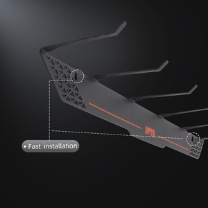<span class=keywords><strong>STPA</strong></span>-Cintre pour 6 serviettes à la fois, en métal robuste, fixé au mur - Product Image 4