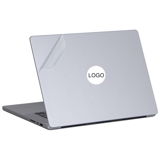 For2023 MacBook Pro 14/16 Inch AirM2 13 Inch MacBook Transparent Matte M4Pro Silver A2442 Deep Space Gray A2485 Sticker