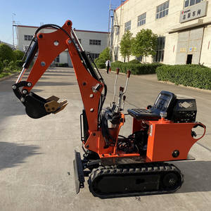 Marca China 800kg 1.8ton 2T 4 Ton Micro máquina de excavación 0.4m3 construcción Mini embolsadora EPA motor excavadora sobre orugas pequeña - Product Image 3