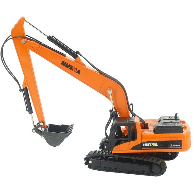 SJY-1722 1:50 Simulation Die Cast Excavator Machine Model Alloy Metal Engineering Construction Model Vehicle Children Toys Gift