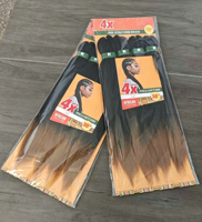 Meilleures ventes : Extensions de cheveux synthétiques pré-étirées pour tresses, 52 pouces, lot de 4, faciles à tresser, ombré Yaki, pour tresses au crochet, vente en gros
