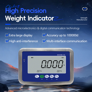 IP67 वाटरप्रूफ रेटिंग और उच्च परिशुद्धता, वैकल्पिक डेटा अपलोड कार्यक्षमता के साथ c1s स्टेनलेस स्टील वजन संकेतक - Product Image 4
