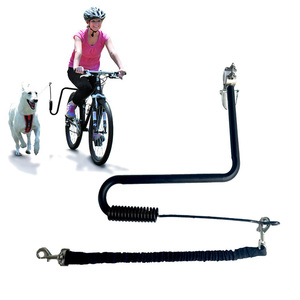 Outil de marcheur de chien de vélo en plein air avec motif solide en métal et rubans pour l'entraînement des chiens - Product Image 3
