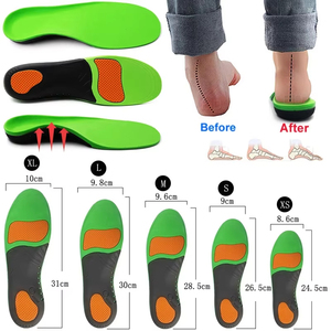 Plantar Fasciitis Orthotic Shoe Inserts Arch Support PU <b>Comfort</b> Shoe <b>Insoles</b> Athletic Running <b>Insoles</b> for Women and Men - Product Image 1
