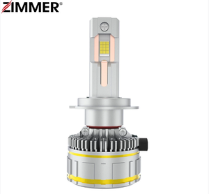 ZIMMER E300 prix d'usine de gros Super lumineux quatre tubes en cuivre phares de voiture LED haute puissance 300 W - Product Image 2