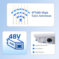 Repetidor de WiFi 6 de Doble Banda AX3000 para Exteriores Yeacomm OW3000, Punto de Acceso con Wave2 MU-MIMO y PA de Alta Potencia