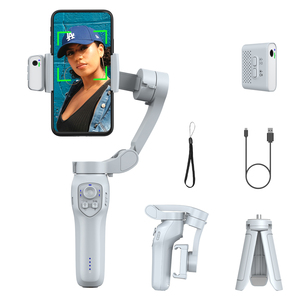 Nhà Máy Giá l7cpro 3-trục chống rung có thể gập lại di động Gimbal ổn định với ai mặt theo dõi với điền vào ánh sáng chân máy - Product Image 1