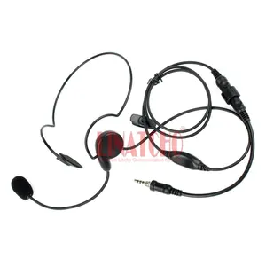 3.5MM VX-7R VX-6R talkie-walkie simple face derrière le casque du cou