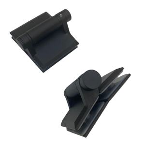 Charnière de porte en verre sans cadre en acier inoxydable 2205 moulé - Product Image 4