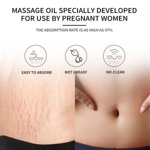 Bán buôn 500ml massage cơ thể & Sửa chữa da dầu thực vật dựa trên cần thiết căng đánh dấu loại bỏ dầu cho vết rạn da cơ thể & chăm sóc da - Product Image 4