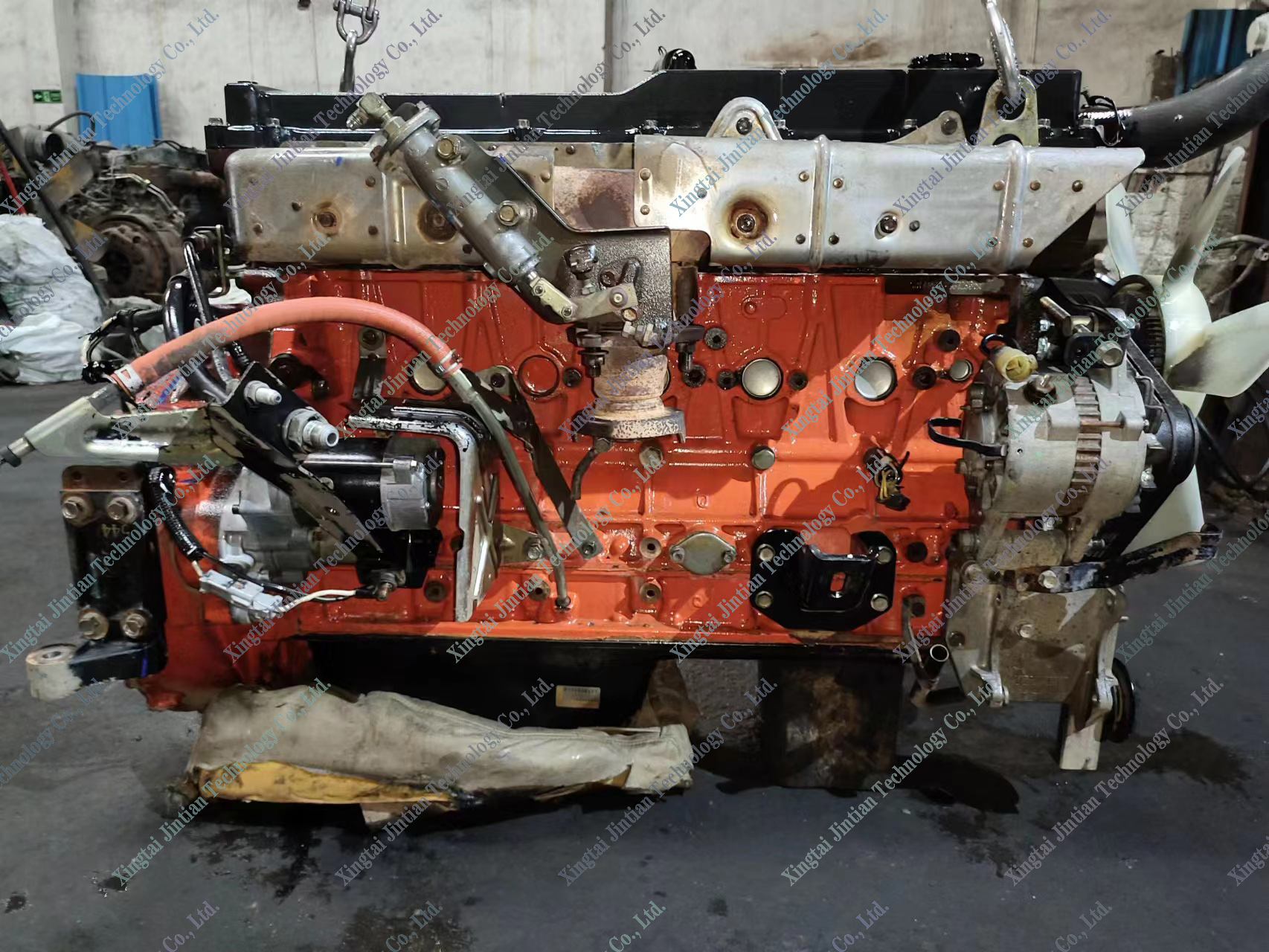 ISUZUFSRトラック用12バルブ中古エンジン6HH1ディーゼルエンジン