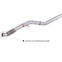 Silencieux Catback Valvetronic pour BMW335i 435i 440i F30 F36 B58 3.0T 2013-2018, tuyau d'échappement haute performance en acier inoxydable 304